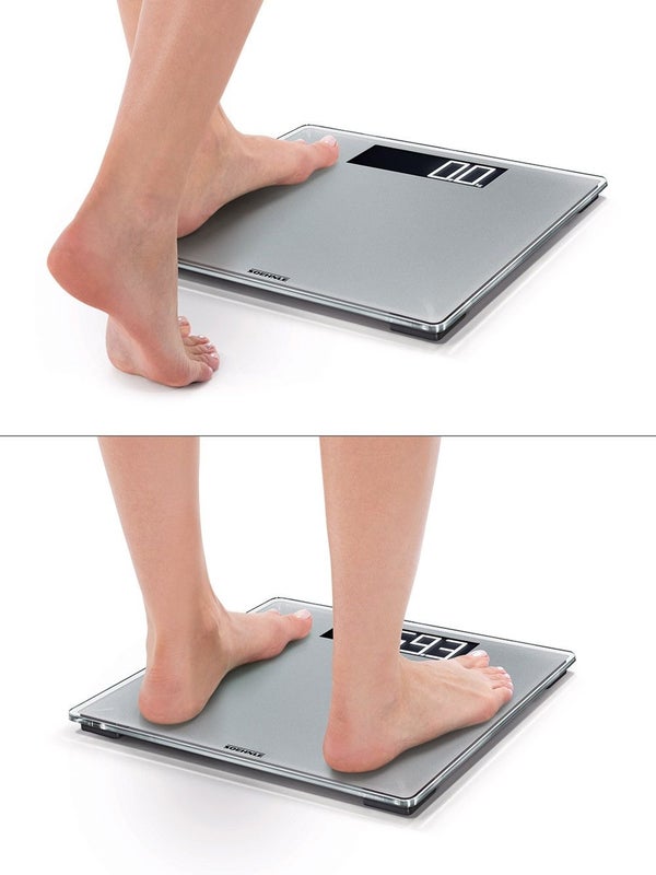 Digitaalinen vaaka isolla n&auml;yt&ouml;ll&auml;