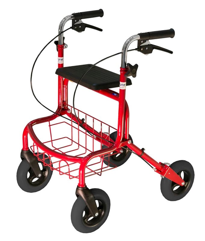 Mauno rollaattori punainen