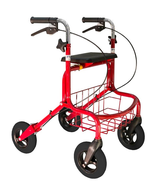 Mauno rollaattori punainen