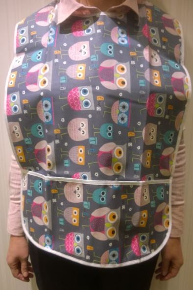 Aikuisten ruokalappu 53x40 cm